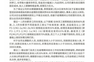 企业员工疫情期间坚守岗位（企业员工疫情期间坚守岗位心得体会）