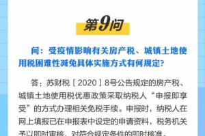 疫情期间房土两税减免（疫情期间房土两税减免山东省）