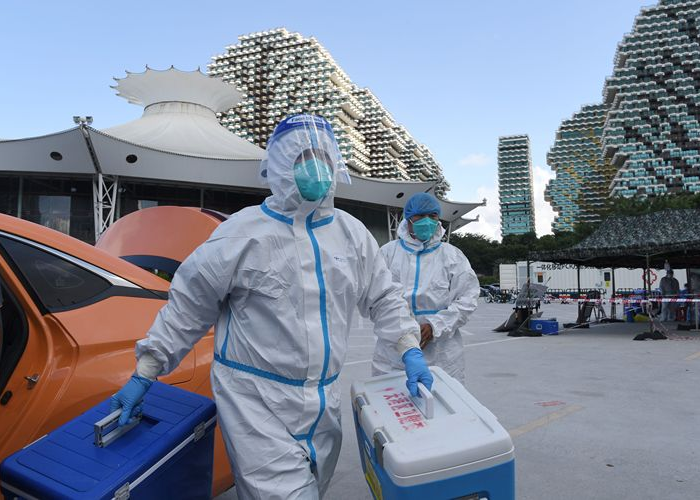 海南疫情最严重时期，2022年8月