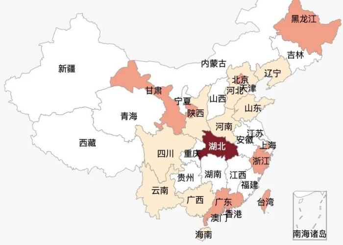 疫情最新数据消息中国各省地图，全面解析当前疫情形势
