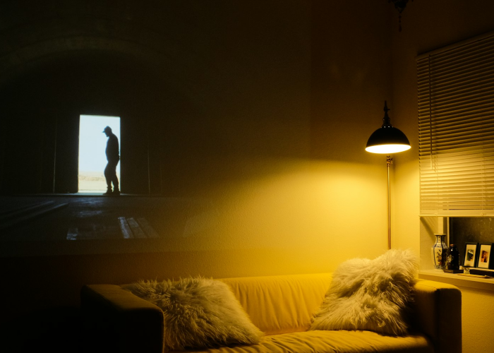 卧室壁纸装修效果图片，一墙风景，一夜好眠